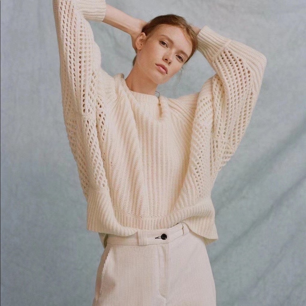 NWT Rag & Bone Athena Oversized Knit Pullover Sweater - Picture 2 of 7